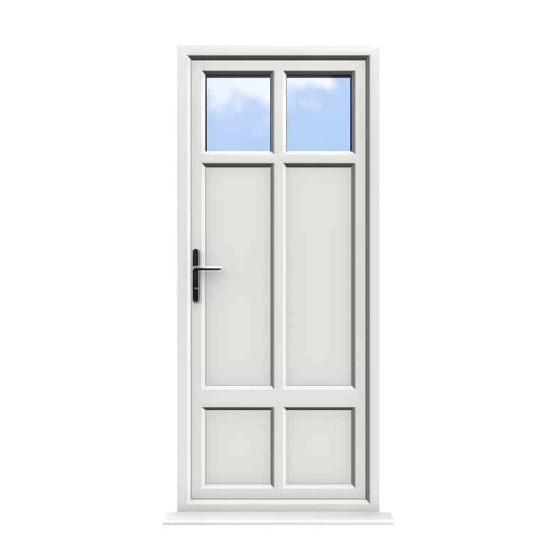 Gloucester - White uPVC Door Supply Only 1 Gloucester - White uPVC Door Supply Only