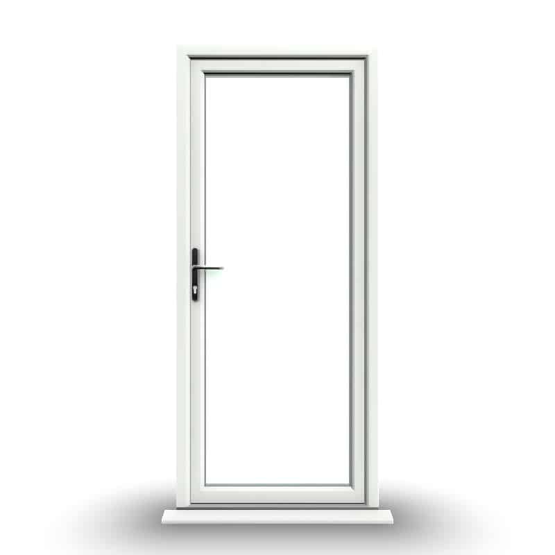 Norwich - White Fully Glazed uPVC Door Supply Only 1 Norwich - White Fully Glazed uPVC Door Supply Only