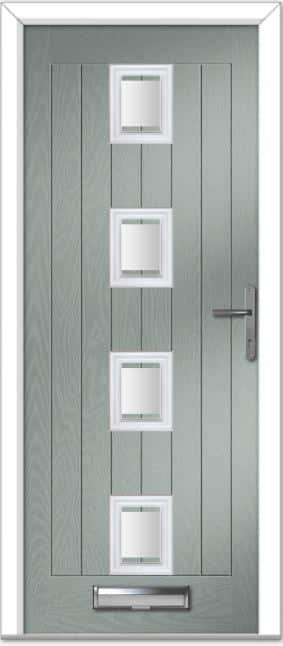 Agate Grey Seminole 4 Centre Farmhouse Composite Door 1 Agate Grey Seminole 4 Centre Farmhouse Composite Door