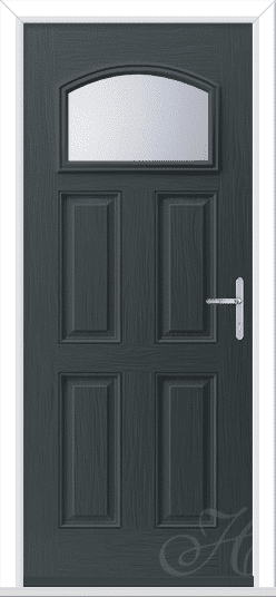 Anthracite Grey Alpine 1 GRP Composite Door 1 Anthracite Grey Alpine 1 GRP Composite Door