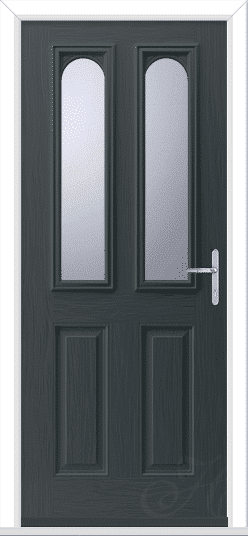 Anthracite Grey Arnage 2 GRP Composite Door 1 Anthracite Grey Arnage 2 GRP Composite Door