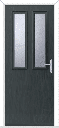 Anthracite Grey Flush Cosworth 2 GRP Composite Door 1 Anthracite Grey Flush Cosworth 2 GRP Composite Door