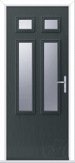 Anthracite Grey Flush Lancia 4 GRP Composite Door 1 Anthracite Grey Flush Lancia 4 GRP Composite Door
