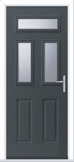 Anthracite Grey Sorpasso 3 GRP Composite Door 1 Anthracite Grey Sorpasso 3 GRP Composite Door