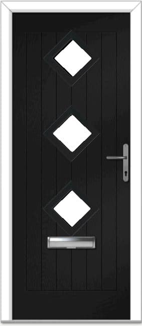 Black Belfry 3 Farmhouse Composite Door 1 Black Belfry 3 Farmhouse Composite Door