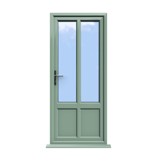 Bradford - Chartwell Green Double Glazed uPVC Door Supply Only 1 Bradford - Chartwell Green Double Glazed uPVC Door Supply Only