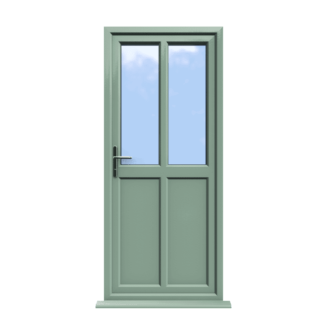 Cambridge - Chartwell Green uPVC Door Supply Only 1 Cambridge - Chartwell Green uPVC Door Supply Only