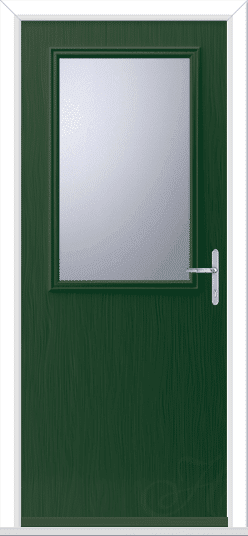 Green Flush Escala 1 GRP Composite Door 1 Green Flush Escala 1 GRP Composite Door