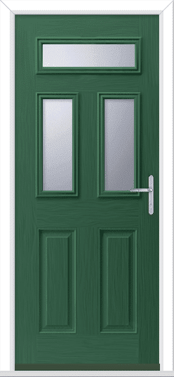 Green Sorpasso 3 GRP Composite Door 1 Green Sorpasso 3 GRP Composite Door