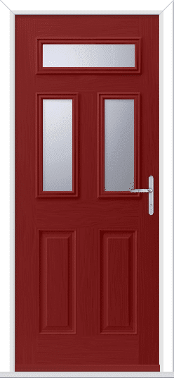 Red Sorpasso 3 GRP Composite Door 1 Red Sorpasso 3 GRP Composite Door