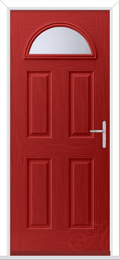 Red Tuscan 1 GRP Composite Door 1 Red Tuscan 1 GRP Composite Door