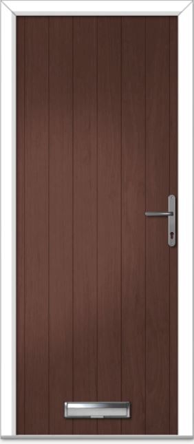 Rosewood Cottage Solid Composite Door