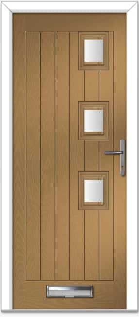 Irish Oak Seminole 3 Right Farmhouse Composite Door 1 Irish Oak Seminole 3 Right Farmhouse Composite Door
