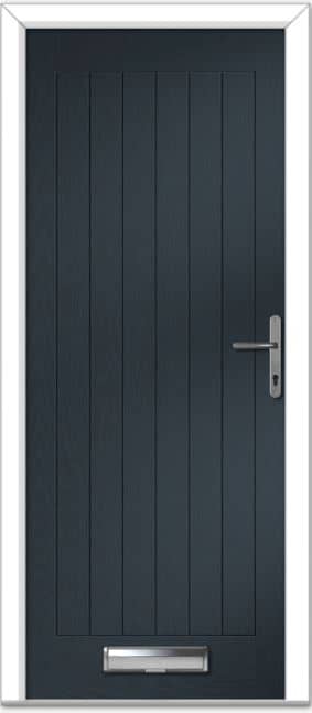 Anthracite Grey Farmhouse Solid Composite Door 1 Anthracite Grey Farmhouse Solid Composite Door