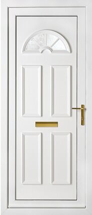 Sandringham One Georgian Bar Panel uPVC Door