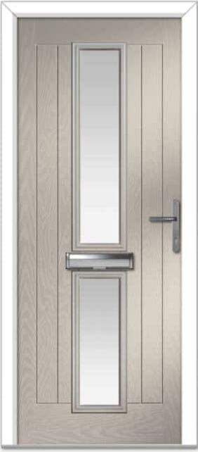 Cream Valderrama Centre Farmhouse Composite Door