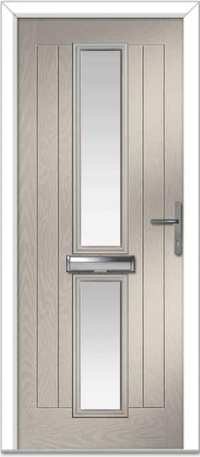 Cream Valderrama Centre Farmhouse Composite Door