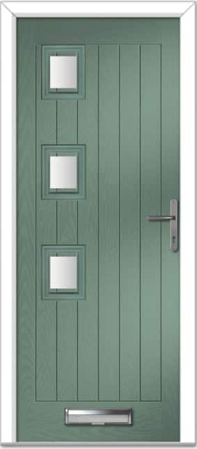 Chartwell Green Seminole 3 Left Farmhouse Composite Door 1 Chartwell Green Seminole 3 Left Farmhouse Composite Door