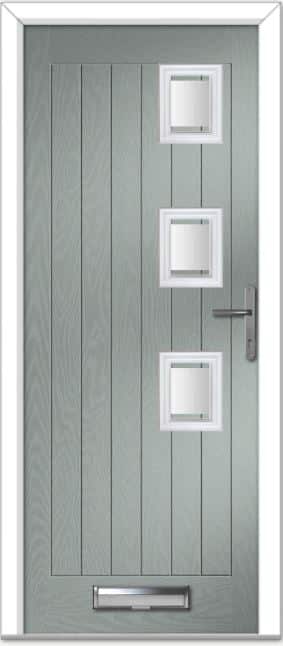 Agate Grey Seminole 3 Right Farmhouse Composite Door