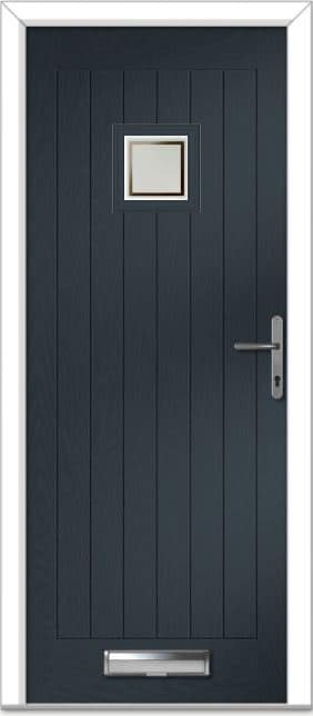 Anthracite Grey Pavero Square Farmhouse Composite Door