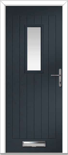 Anthracite Grey Sunningdale Farmhouse Composite Door