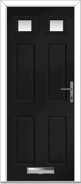 Black Muirfield Composite Door
