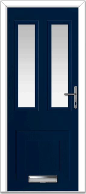 Blue Knightsbridge Composite Door
