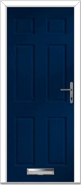 Blue Muirfield Solid Composite Door