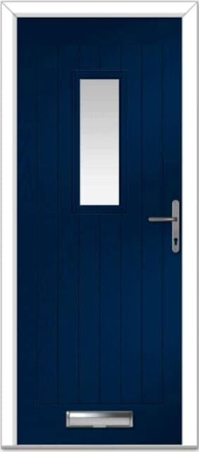 Blue Sunningdale Farmhouse Composite Door
