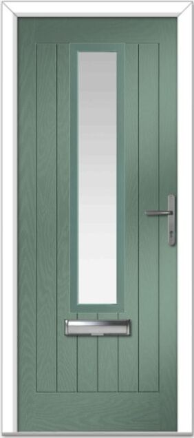 Chartwell Green Augusta Centre Farmhouse Composite Door