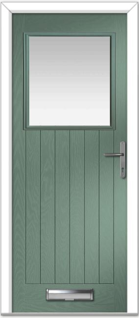 Chartwell Green Merion Farmhouse Composite Door