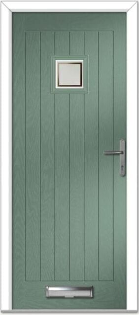 Chartwell Green Pavero Square Farmhouse Composite Door