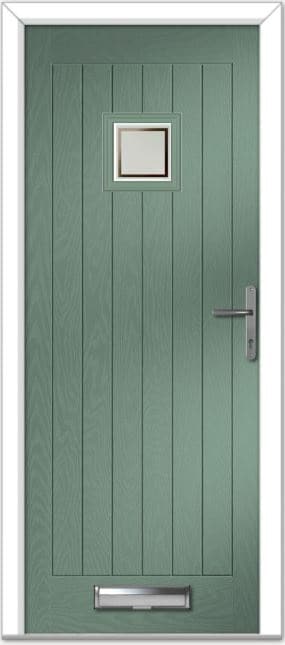 Chartwell Green Pavero Square Farmhouse Composite Door