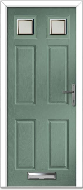 Chartwell Green Pinehurst Composite Door