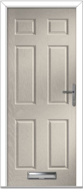 Cream Muirfield Solid Composite Door