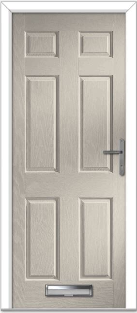 Cream Muirfield Solid Composite Door