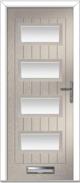 Cream Oakmont Farmhouse Composite Door