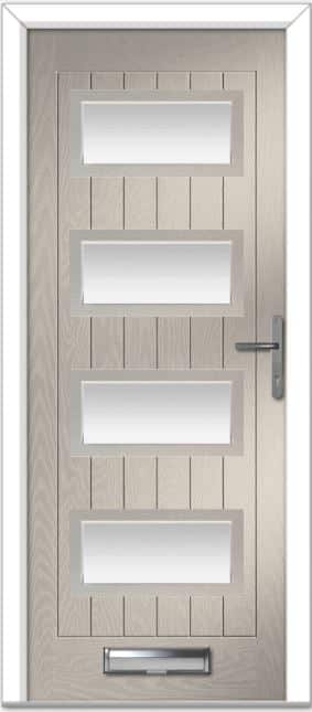 Cream Oakmont Farmhouse Composite Door