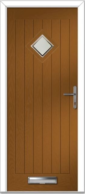 Golden Oak Belfry Farmhouse Composite Door