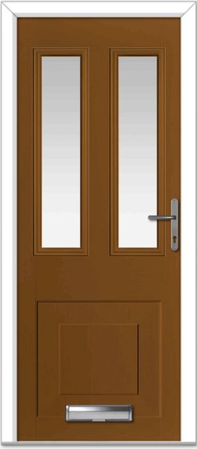 Golden Oak Knightsbridge Composite Door