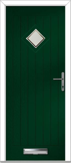 Green Belfry Farmhouse Composite Door