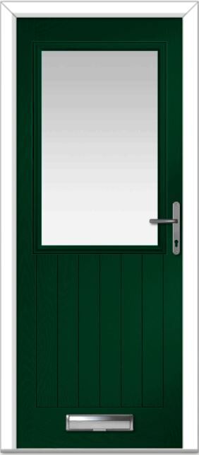 Green Lyntham Farmhouse Composite Door