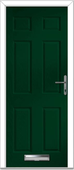 Green Muirfield Solid Composite Door
