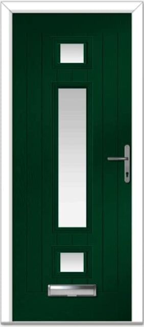 Green Vilamoura Farmhouse Composite Door