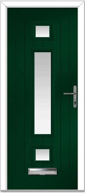 Green Vilamoura Farmhouse Composite Door
