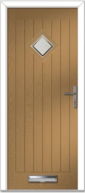 Irish Oak Belfry Farmhouse Composite Door