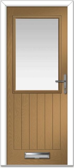 Irish Oak Lyntham Farmhouse Composite Door