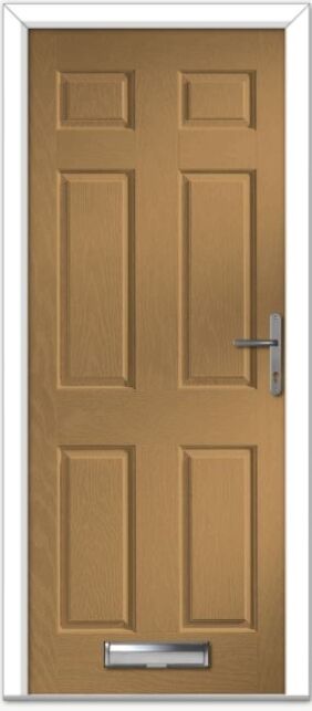 Irish Oak Muirfield Solid Composite Door