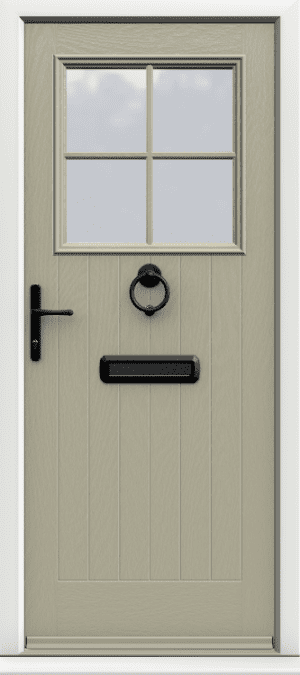 Merion 4 Grid Farmhouse Premium Clay Premium On White