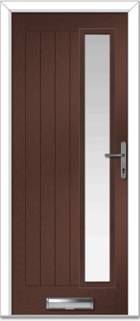 Rosewood Augusta Long Right Farmhouse Composite Door Order